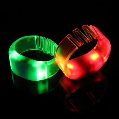 China High Quality Concert DMX Xyloband Logo Led Flashing Big Event Party Remote Control Custom Bracelet for sale