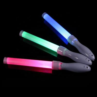 China Concert Glow Party Kpop Logo Flashlight With Remote Control Led Light Stick for sale