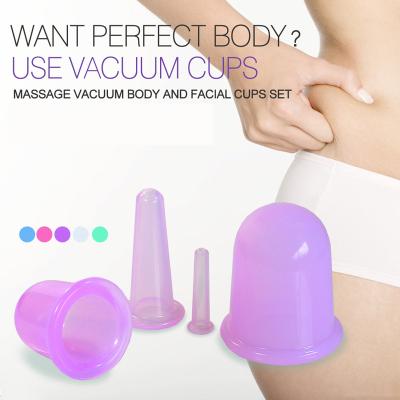 China Silicone Vacuum Massager Anti Cellulite Nice Cupping Set for sale