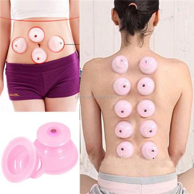 China Massager Silicone Massage Hijama Cups Vacuum Cupping Set for sale