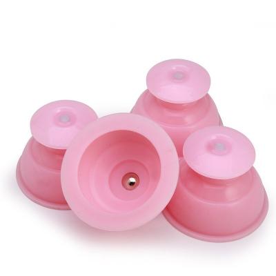 China Portable Self Adhesive Massager Silicone Vibration Cup Shaping Therapy for sale