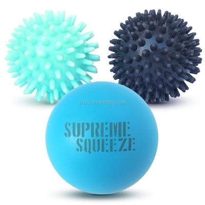 China Body Therapy Massage Ball Roller Set Massage Balls - Lacrosse and Spike Ball Combo Pack - for sale