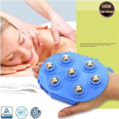 China Full Body 7 Magnet Rolling Ball Massager Brush Body Slimming Massager Dredge Meridian for sale