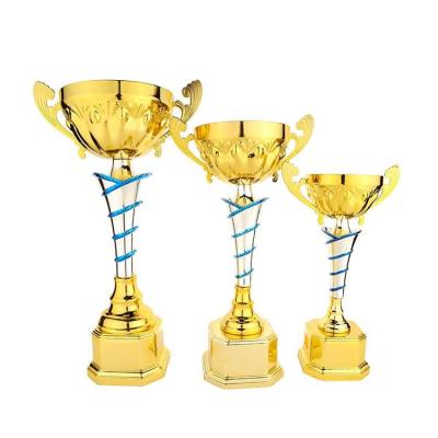 China All over the world new product custom design collectable football figure trophy sport metal bowl trophy for sale