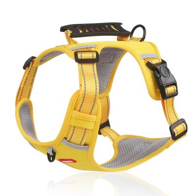 China Reflective Pet Supplies Style Wholesale Breathable Nylon Pet Vest Dog Harness Reflective Vest for sale