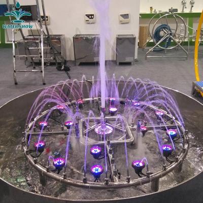 China 2020 Easy Installment FREE DESIGN Led Garden Fountain Garden Stainless Steel Fountain for sale