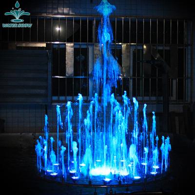 China Water Film Mini Indoor Garden Decorative FS-05 Modern Music Dancing Fountain Garden Fountain With Led for sale