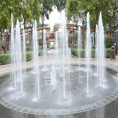 China LED traditional colorful musical dancing platform dry fountain used outdoor water fountains for sale for sale