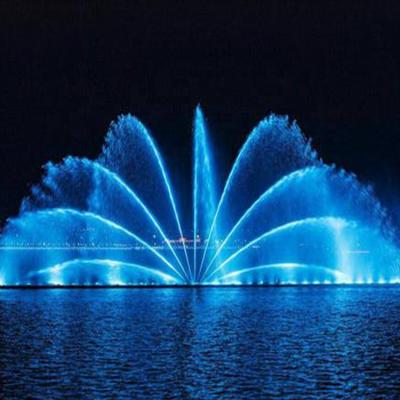 China Large Modern Water Fountains Music Dancing Fountain Lighting Display for sale