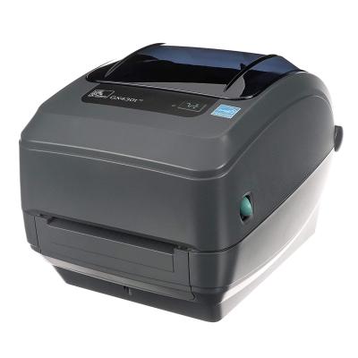 China Black and White USED Zebra GX430t Desktop Thermal Transfer Printer GX43-102410-000 for sale