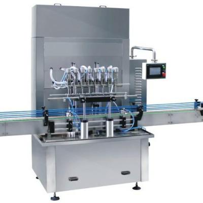 China Full Automatic Liquid Linear Type Liquid Filling Machine Food Canning Machine Water for sale