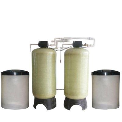 China Hotels the water softener parts control valve 3000L water softening machine equipment production line customization for sale