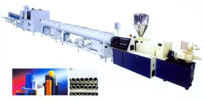 China Sewage Water PVC Pipe Extrusion Machine With AC or DC Frequency Converter for sale