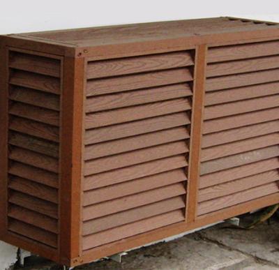 China Waterproof Embossed WPC Wall Cladding /  Exterior Composite decking for sale