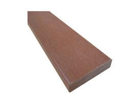 China Anti - corrosion WPC Solid Deck Engineered Flooring , Wood Plastic Composite Board for sale