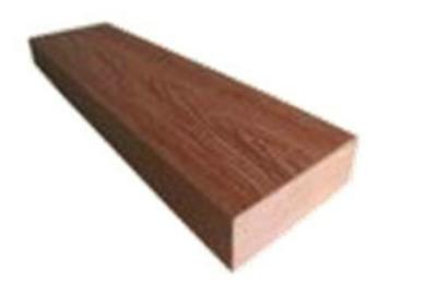 China Recycled WPC Solid Deck Bar For Terrace , Wooden Laminated Flooring for sale