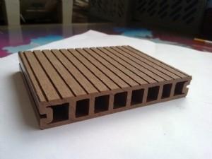 China WPC Wall Cladding / Anti - Slip Composite Decking For Garden , Lawn , Garage , Pool for sale