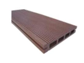 China Redwood Hollow Composite Decking Board against Moisture and Temperature for sale