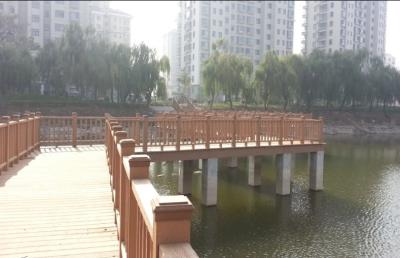 China WPC Garden Fence Panels for sale