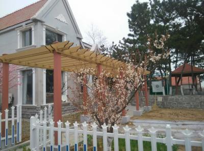 China Weather Resist Recycle Outside Lawn WPC Pergola , Ornaments , Fence for sale