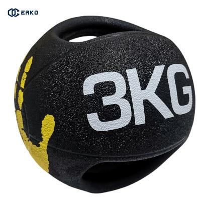 China Power Training EAKO Sports Universal Grip Dual Grip Exercise Ball Medicine Ball For Power Training for sale