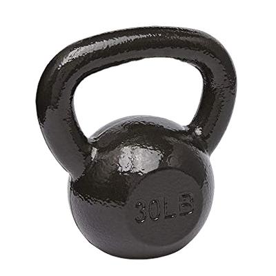 China Eako Eco-Friendly Sports Hot Sales Black Cast Iron Coated Kettlebell for sale