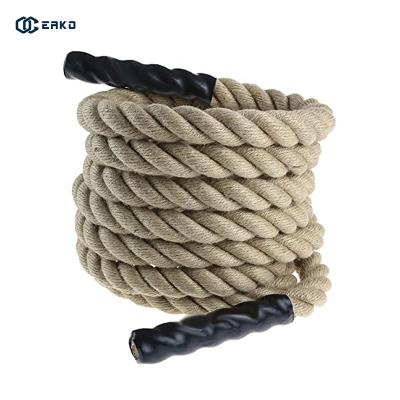 China EAKO High Tensile Strength Sports Climbing Rope Eco-friendly Hot Selling High Tensile Elastic Sisal Battle For Fitness for sale