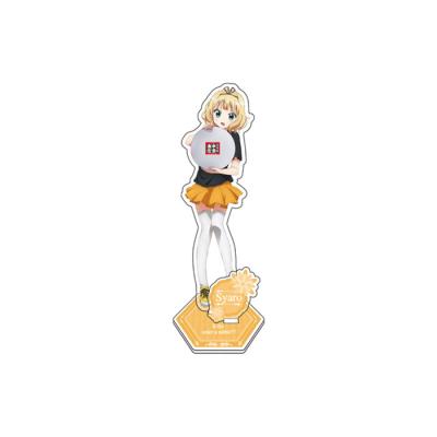 China Retail Stores Show Home Room Decoration Cartoon Standee Plastic Stand With Figure Anime Character Retail Stores Advertising Custom Logo for sale