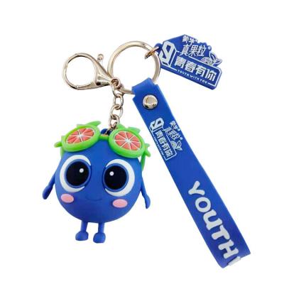 China PVC 3D Cartoon Figure Promotion Customized Key Chains Wholesale From FAMA Audit Factory for sale