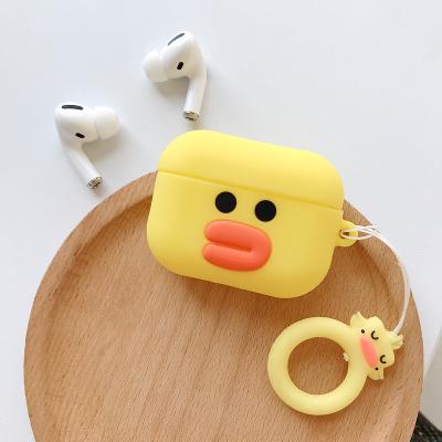 China Waterproof Shockproof Dustproof OEM Customize Cartoon Fashion Silicone Wireless Earphone Case For Protection Wholesale Rubber Earphone Cover Device In Stock for sale