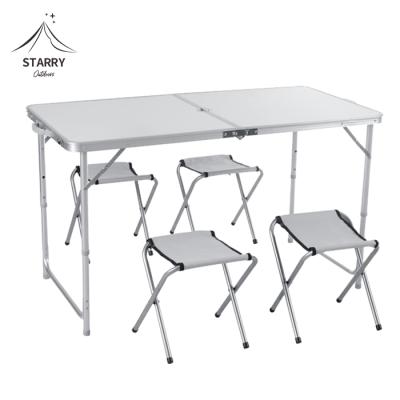 China Modern wholesale outdoor portable small folding picnic tables and chairs for sale