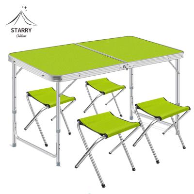 China Modern Cheap Price Foldable Aluminum Camping Lightweight Folding Tables for sale