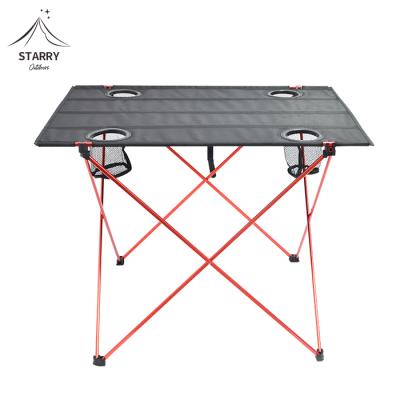 China Modern Outdoor Aluminum Portable Folding Low Camping Table for sale