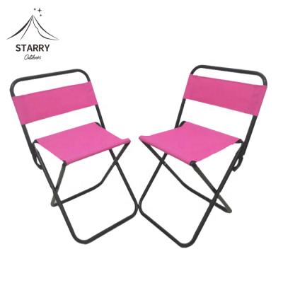 China OEM Lightweight Metal Folding Chairs For Fishing Beach Chairs Folding Stool For Camping At Low Price for sale