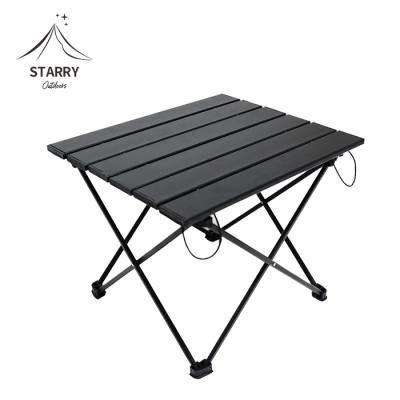 China Modern 6061 Aluminum Lightweight Outdoor Foldable Picnic Table In Garden for sale