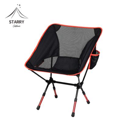 China Lightweight Heavy Duty Foldable Adjust Height Camping Chair for sale