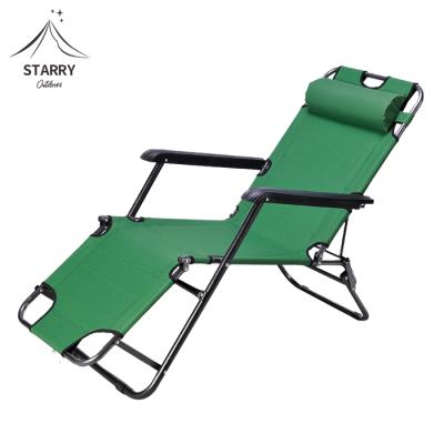 China Durable Outdoor Folding Recliner Sling Deck Chair for sale