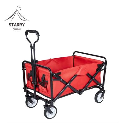 China Starry New Design Outdoor Storage Folding Camping Cart , BBQ Cart for sale