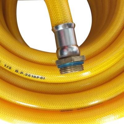 China Agricultural High Pressure Psi Spray Hose Korea Of PVC Orange Spray Hose 13mm 450 for sale