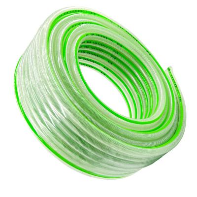 China Soft 3/4 Factory Wholesale PVC Garden Hose Green Water Hose Pipe for sale