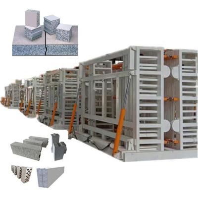 China High Efficiency Fully Automatic Vertical Precast Concrete EPS Cement Sandwich Wall Panel Making Machine for sale