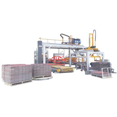 China Building Material Shops Saving Time And Labor Automatic Block Stacking System For Block Production Line for sale