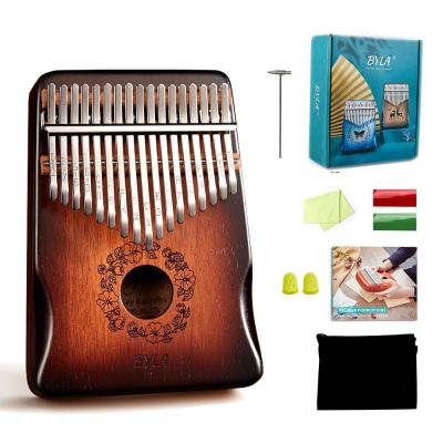 China Exclusive Byla Stable Sun Gradient Brown Piano Kalimba Musical Instruments for sale