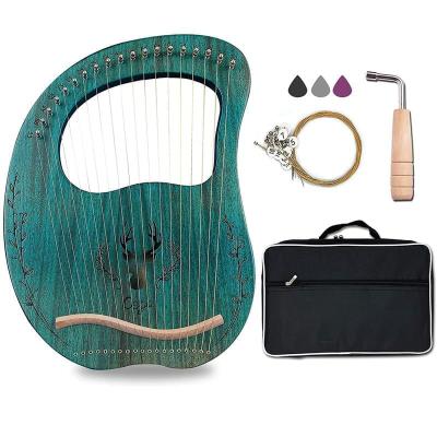 China Newest popular 19 string lyre harp musical instrument for beginner for sale