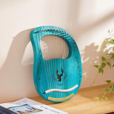 China Newest Arrival Popular Lyre Harp 16 Strings Musical Instrument For Beginner for sale