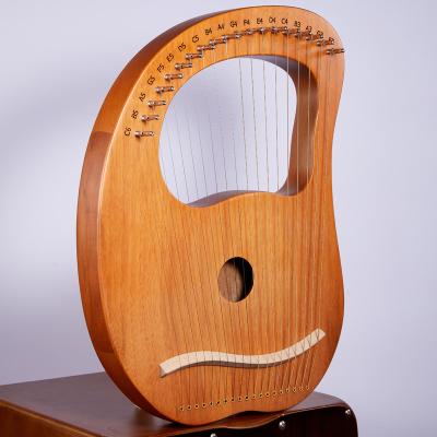 China Popular China Pianos Adjusters Lyre Harp 24 Strings Cheap String Instrument for sale