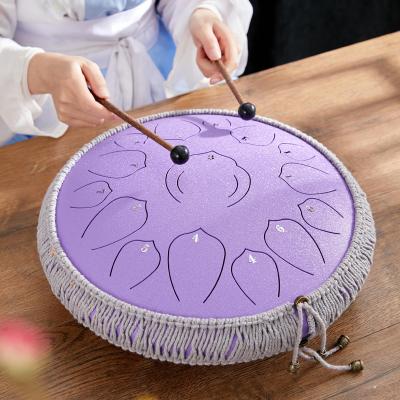 China Environmental Materials Tongue Drum OM 15 Tone Percussion Musical Instruments Sales for sale