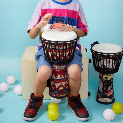 China Hand Percussion 8inch ABS Children Percussion Mallets Instruments Small Djembe Mei NL for sale