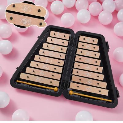 China Eco-friendly Haustur Wooden Glockenspiel Xylophone Musical Toy For Kids for sale