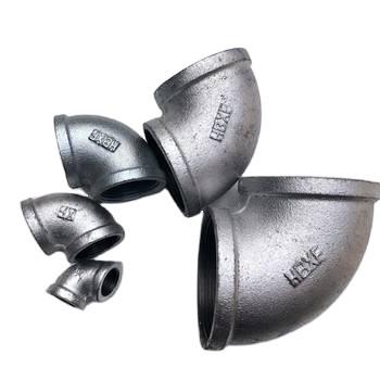 China Wholesale Cheap Price DN25 PN25 Thread Elbow 90 Degree Cast Iron Malleable Pipe Fitting for sale